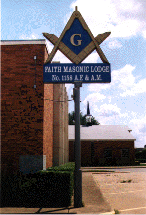 Faith Lodge Sign